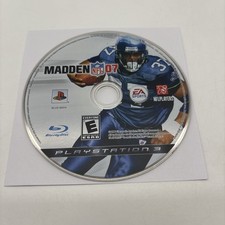 Madden 2007 Playstation 3 PS3 Video Game Complete Football DISC ONLY