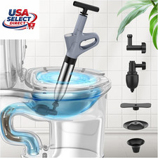 High Pressure Toilet Plunger with Real-Time Pressure Display