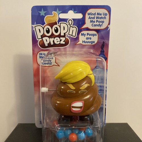 Donald Trump Poop’n Prez Wind Up Novelty Toy -Read Description-