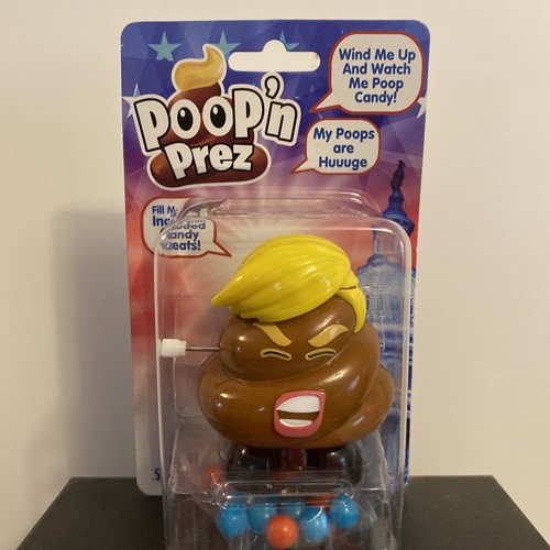 Donald Trump Poop’n Prez Wind Up Novelty Toy -Read Discrimination- - Picture 1 of 6