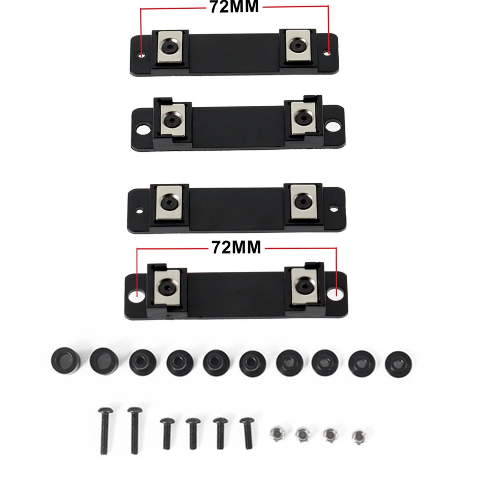 MARKENLOS Magnetische Stativhalterungen für Traxxas TRX4 G500 TRX6 G63 SCX10 90046 RC Auto