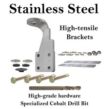Shock Mount Reinforcement Bracket Kit Rear Right-handside