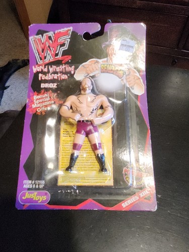 2000 JusToys WWF Bend-Ems DROZ Wrestling Figure Se...