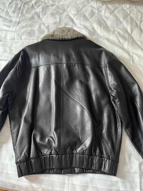 coach leather jacket men small - image 4