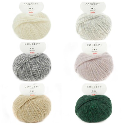 CONCEPT BY KATIA - SKY - Wolle - Garn - 50g - LL 145m - (15,00 /100g)