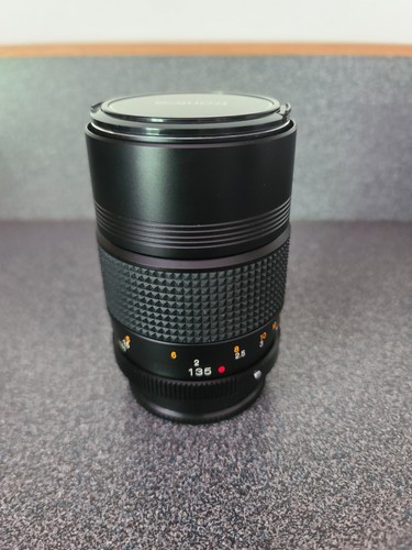 Konica AR 135mm F/3.5 Hexanon Vintage Telephoto Lens w/box - Imagen 5 de 8