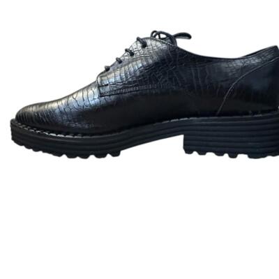 Le Botteghe Di Cappelletti Mario Leather Lace Up Oxford Shoes Black Sz 39 Le Botteghe Di Cappelletti Mario Leather Lace Up Oxford  main image 3