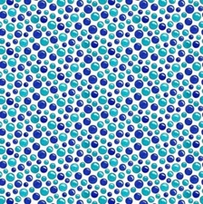 Quilting Treasures - Under The Sea - Bubble Toss - Turquoise, Fabric by the Yard
