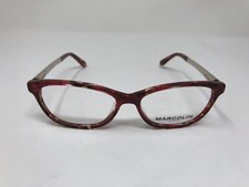 Marcolin Eyeglasses Frame MA 5010 068 51-15-135 Red Gold Full Rim Z577