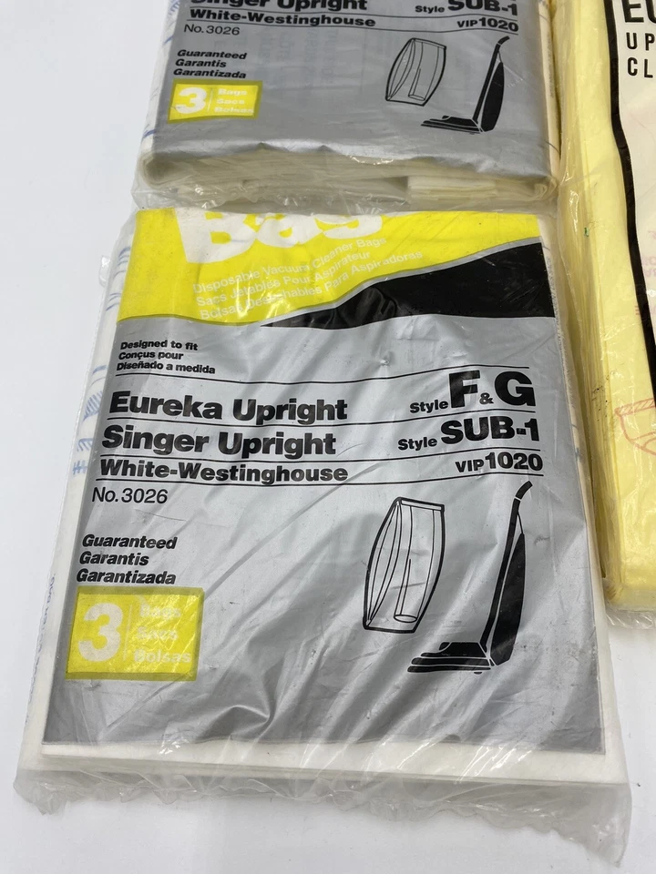Eureka F and G Upright Vacuum Cleaner Replacement Bags (15 Total) Vintage Value - Image 4 of 4