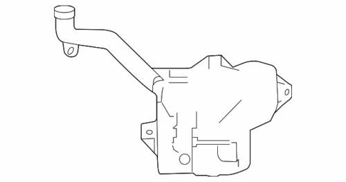 Genuine GM 2014-2019 Chevrolet Corvette ZR1 Windshield Washer Reservoir 23281428