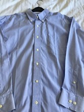 NWOT GEORGE LIGHT BLUE MEN  S DRESS SHIRT SZ M 38/40