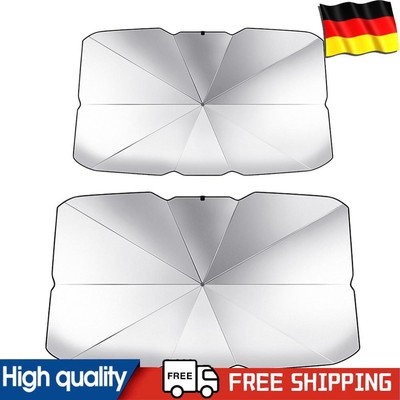 Car Portable Parasol Sunshade Heat Insulation Retractable Sunscreen Front Window