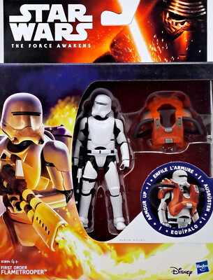 FÜR KIDS ZUM SPIELEN FIRST ORDER FLAMETROOPER STAR WARS THE FORCE AWAKENS HASBRO