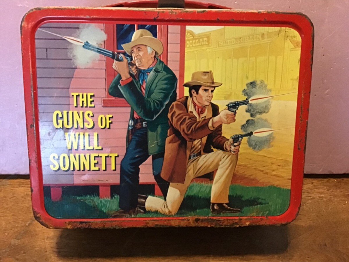 The Guns of Will Sonnett vintage Lunchbox | eBay