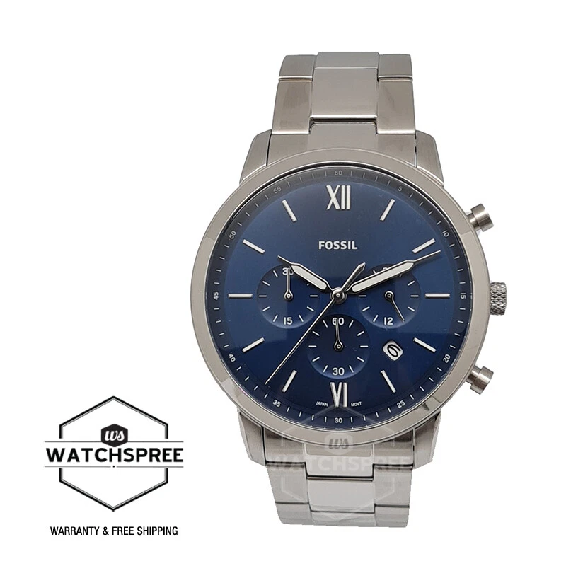 Neutra chronograph black shop stainless steel watch