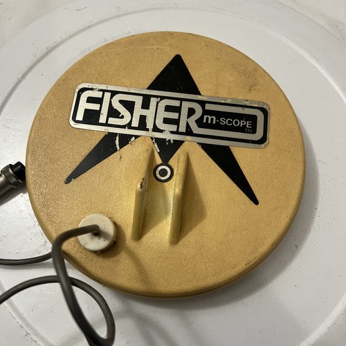FISHER M-SCOPE METAL DETECTOR 8” Head Unit Only | eBay