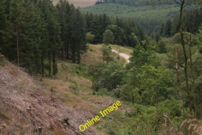 Photo 6x4 Looking down at Cracoe Slack and the road to the reservoir Bolt c2014