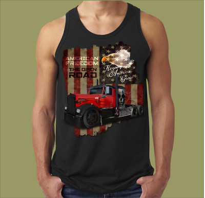 AMERICAN FREEDOM TRUCK SINGLET / TANK TOP