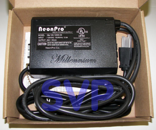 NeonPro ME-120-12000-30 LEUCHTREKLAME NETZTEIL TRAFO - NEU, UL gelistet - Bild 3 von 5