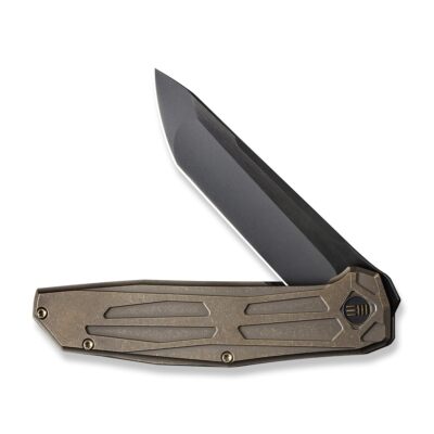 New We Knife Co Ltd Shadowfire Framelock Brz Folding Poket Knife WE22035-3