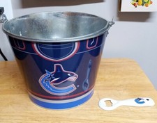 Vancouver Canucks Ice Bucket & Bottle Opener