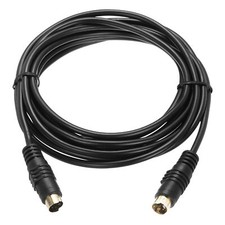 S Video Cable 10ft 4 Pin S-Video Cable Male to Male Gold Plated Connector Tra...