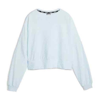 Puma Damen Pullover Puma Fit Branded Fleece Crew 524124