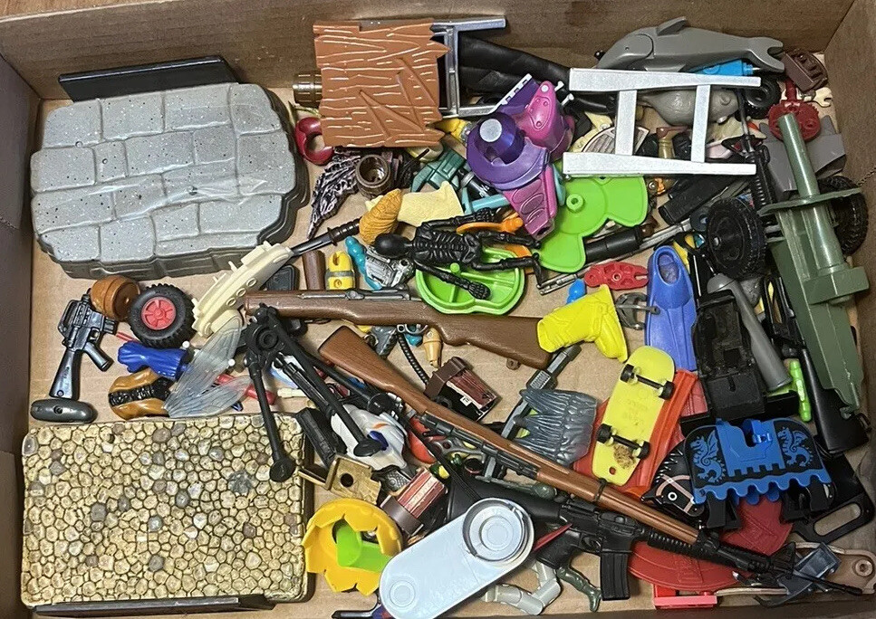 Lot of Vintage Plastic Toys eBay