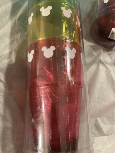 Disney Parks Drinking Glasses And Matching Bowls Each 4 Pc Set Very Rare! NWTS! - Picture 5 of 14