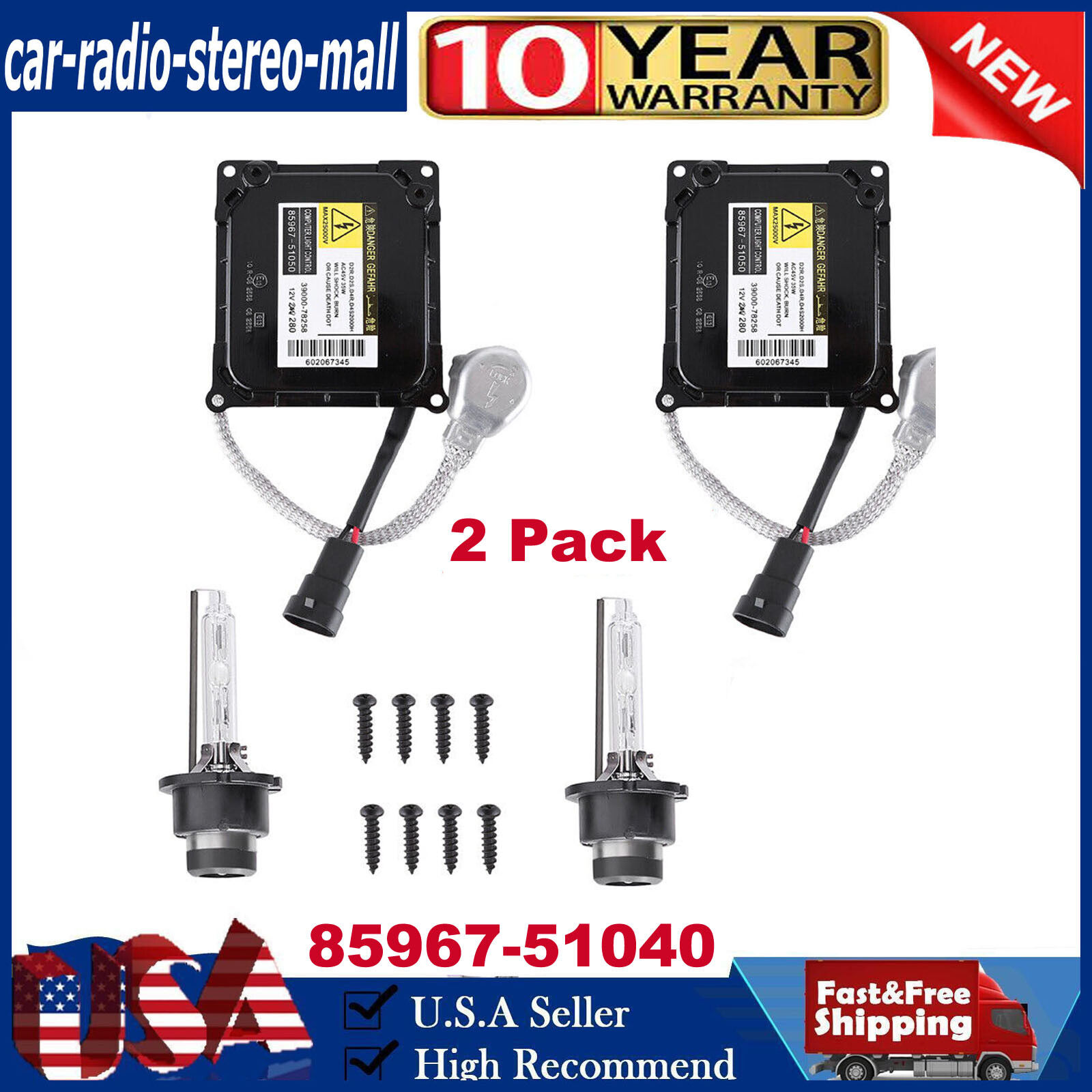 Xenon HID Headlight Ballast Fit For 2007-2011 Lexus ES350 IS250 GS350 8596751040 - Foto 3