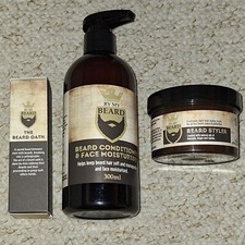 By My Beard SET PACK Conditioner Face Moisturise Softening Oil Beard Styler New