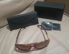 PRIVÉ REVAUX The Warhol Sunglasses POLARIZED Tortoise Shell Frame - Brown Lens