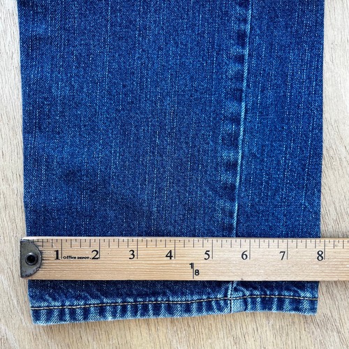 AMERICAN EAGLE OUTFITTERS SLIM STRAIGHT MID RISE MEN’S JEANS sz 34W X 34L Denim - Picture 15 of 15