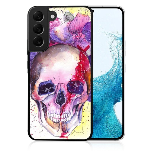 ( For Samsung S22 Plus / S22+ ) Back Case Cover AJ12202 Sugar Skull - Photo 2 sur 4