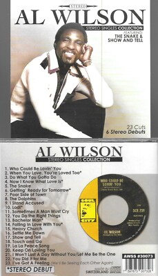 AL WILSON-SHOW & TELL/THE SNAKE-STEREO SINGLES COLLECTION-23 CUTS-ALL HITS-CD