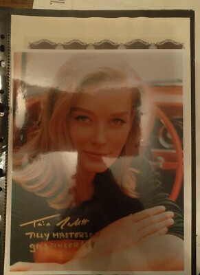 Tania Mallet Autogramm James Bond Goldfinger Zertifiziert 