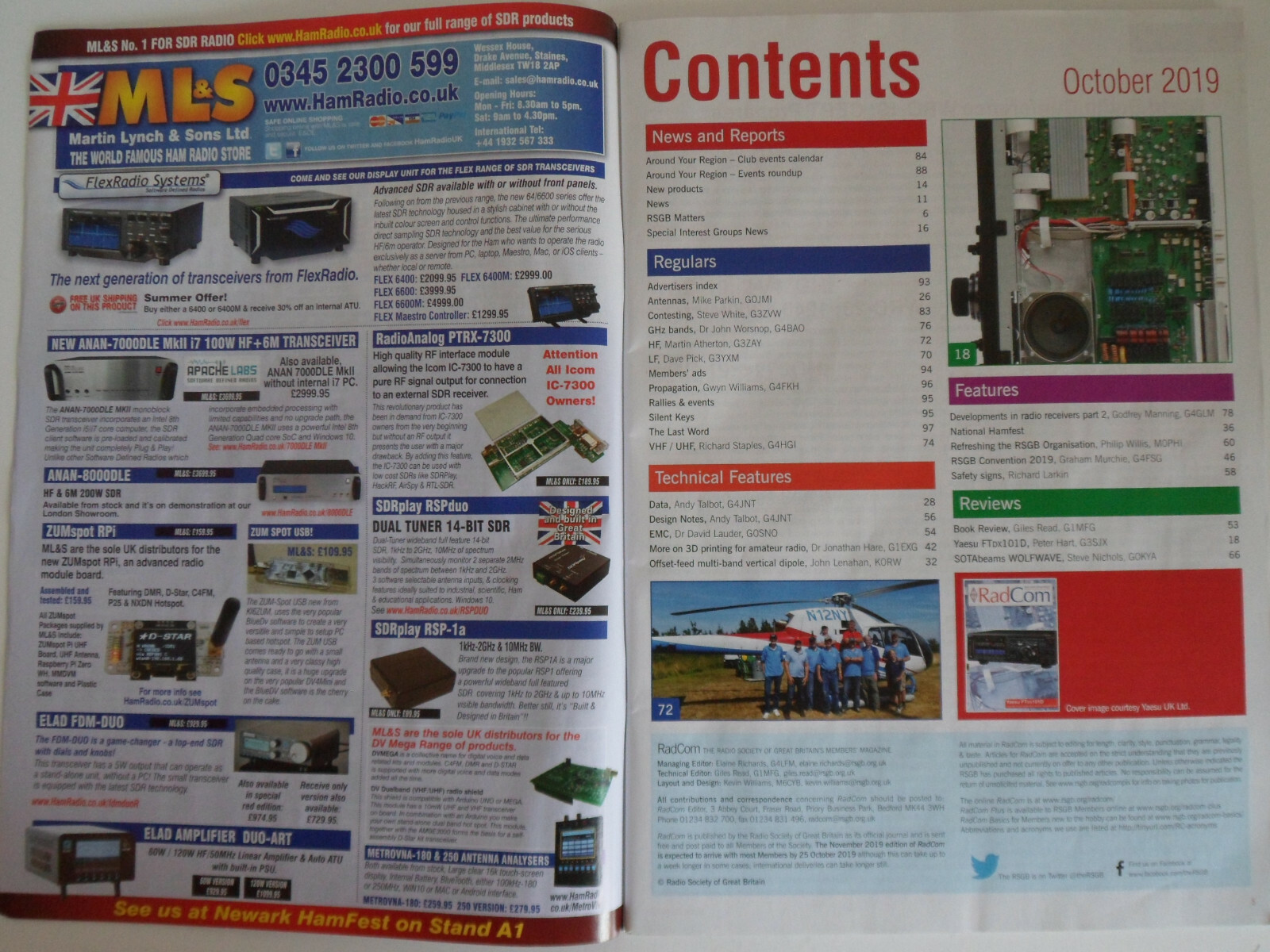 YAESU FTDX101 REVIEW MAGAZINE....RADIOSPARESIRELAND eBay