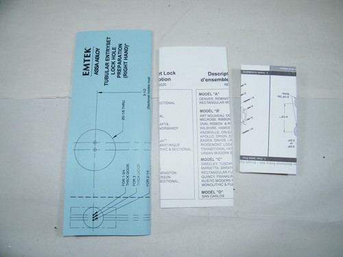 EMTEK ASSA ABLOY 4817ATNRHUS15 SGL CYL ARES TUBENT ATHENA LEVIER RH US15 - Photo 5/12