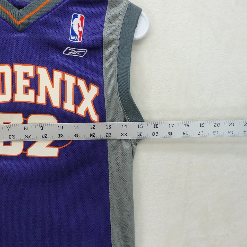 Phoenix Suns Amare Stoudemire #32 Reebok NBA Jersey Purple Youth Size Small Y2K - Image 4 of 4