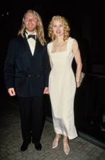 Finnish film director Renny Harlin American actress Geena Davis in- Old Photo