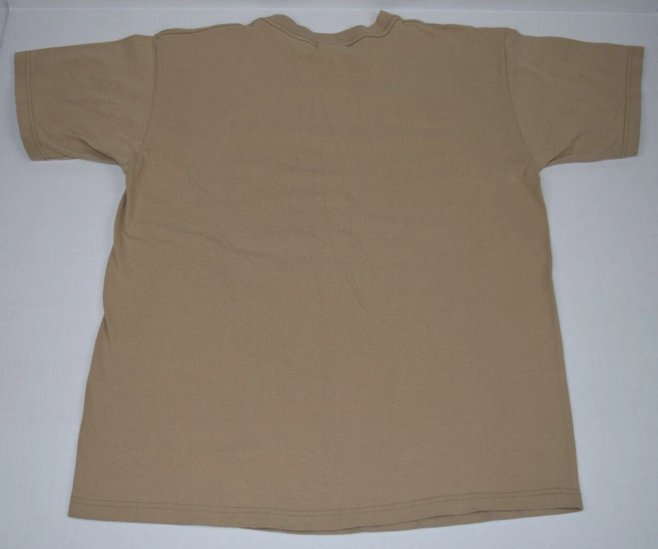 Camiseta Vintage Estampado Animal Yunque Tostado Talla M/L Años 90 Tigre Acechando en el Agua 1998 Foto 3 de 4