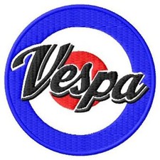 Patch toppa iron-on logo VESPA
