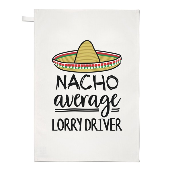 Nacho Durchschnitt Lkw Treiber Geschirrtuch SpüLlappen Worlds Best Lustig Toll-image