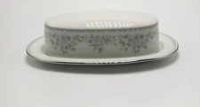 Johann Haviland "Royal Lace" Covered Butter Dish