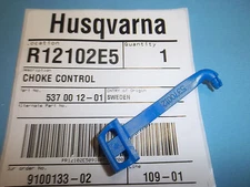 NEW HUSQVARNA CHOKE LEVER FITS 385 385XP 390 CHAINSAWS 537001201 OEM 