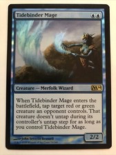 MTG Magic 2014 (M14) Tidebinder Mage Foil 73/249 MP Rare