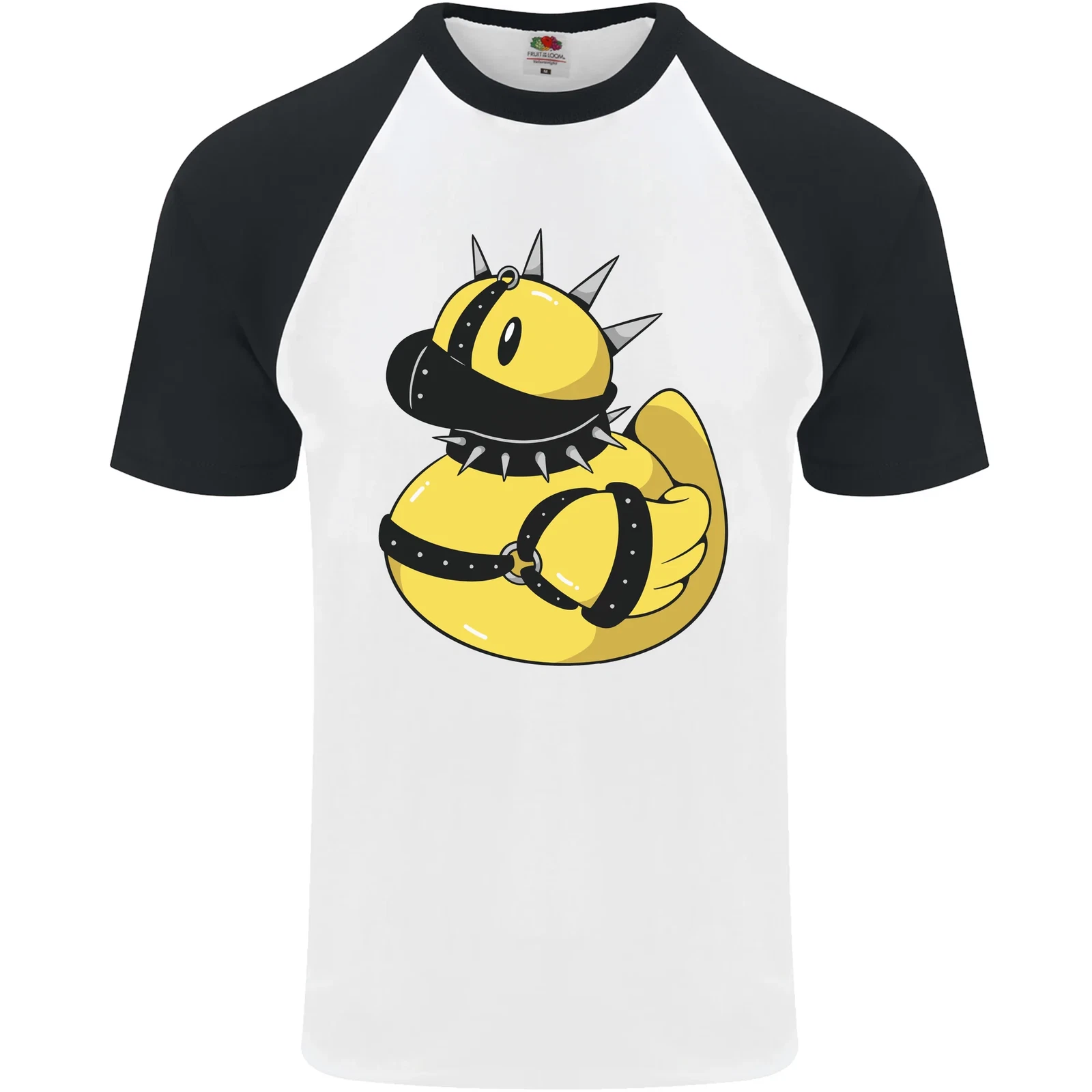 BDSM Rubber Duck Men's Baseball T-Shirt