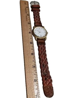 America Perry Ellis Japan Movemt Watch Need Battery Leather