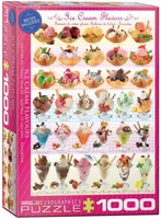Leckere Eissorten - 1000 Teile Puzzle Im Format 68X48 Cm